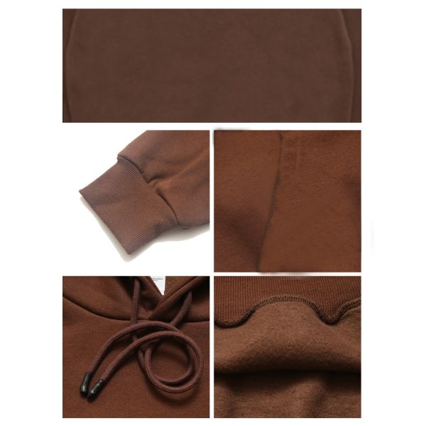 Настраиваемый мужской тяжеловесный пуловер с капюшоном Идеально подходит для весеннего и осеннего сезонов