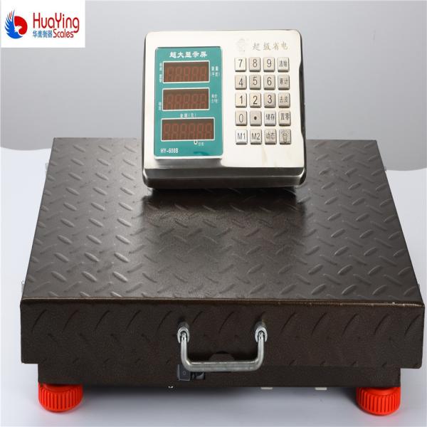 150kg to 600kg Wireless Weight Scale All Stainless Steel Material and LED Display for Professionals