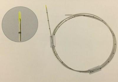 Cateter de Anestesia Epidural Plástico de 50 cm com Bloqueio Luer Plástico
