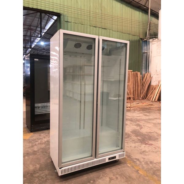 Convenience Store Glass Door 2000L Beverage Display Refrigerator Freezer