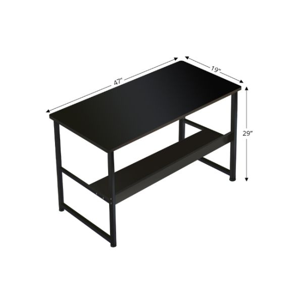 Kids Study Desk Chair Set with Wooden Shelves Modern and Functional Office Furniture