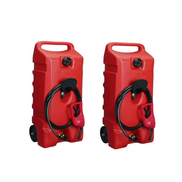 Tanque de combustible con ruedas conveniente OEM moldeado sólido duradero sin