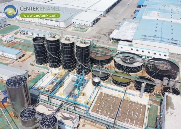 50000 galões GFS Tanque de armazenamento de águas residuais industriais para tratamento de águas residuais: uma solução confiável para a gestão de águas residuais industriais