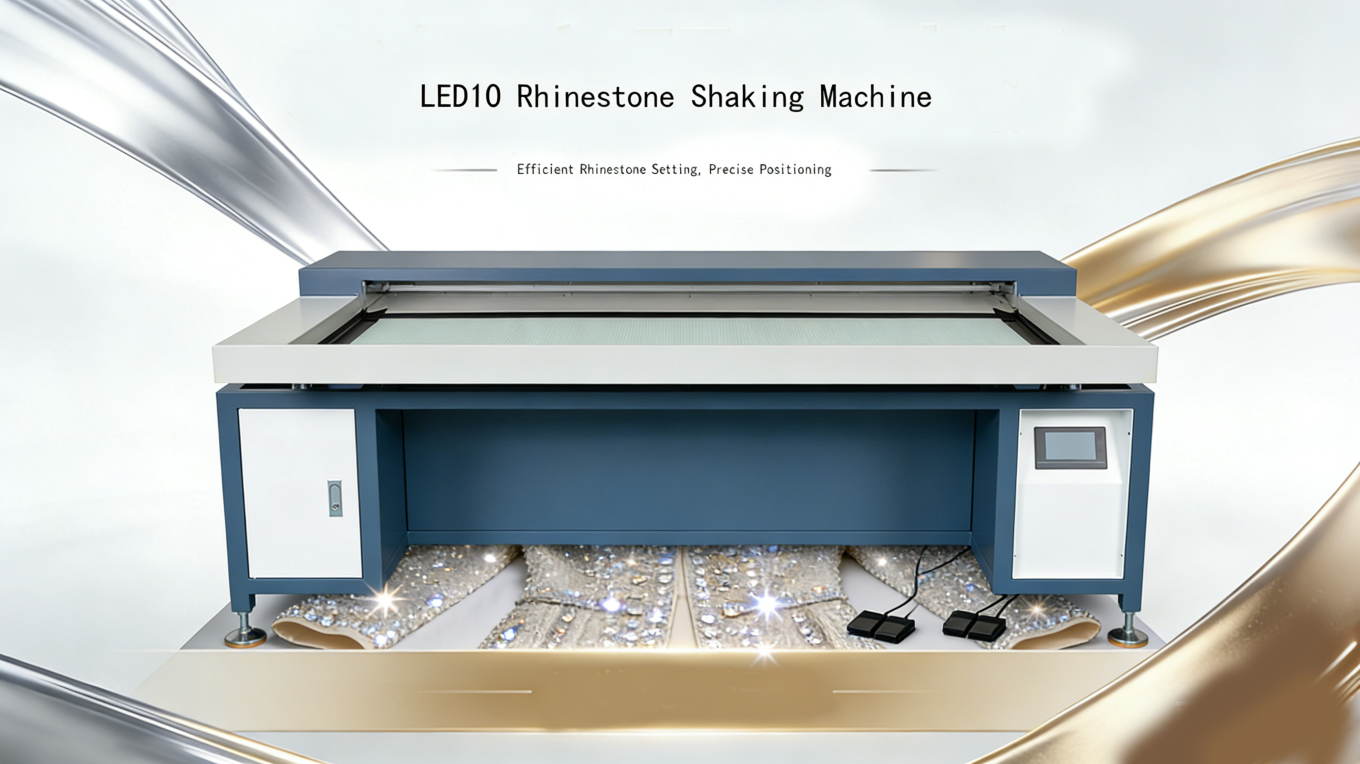 Garment Rhinestone Brushing Machine in Egypt Hot Sales