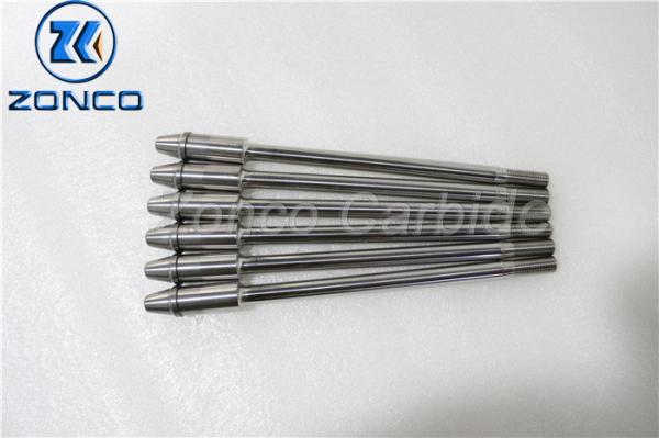 Haste de válvula de soldadura de prata do corpo dos SS da ponta do carboneto de tungstênio para a exploração de gás