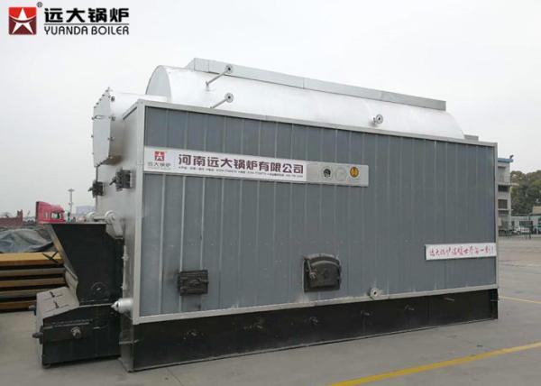 4 Ton Bagasse Fired Steam Boiler , Palm Shell Ricehusk Fired Biomass Boiler