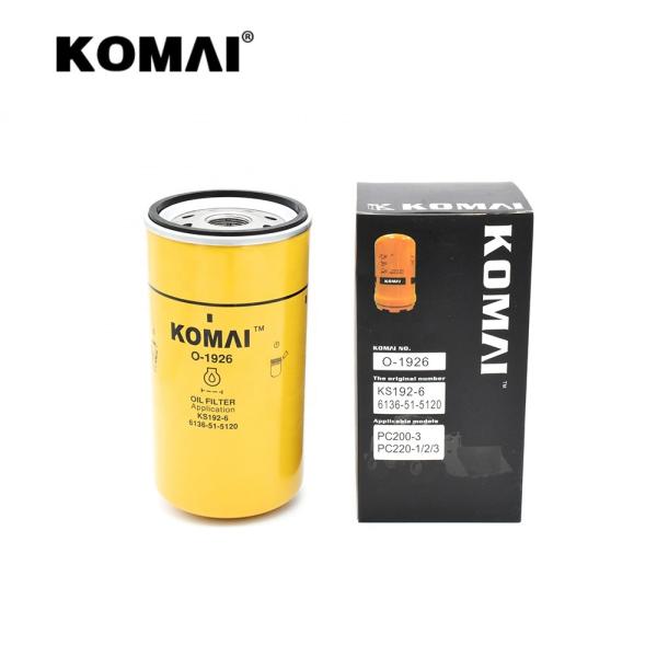 1 máquina escavadora Oil Filter Replacement KS1926 JX620 XJAF02362 da linha de 1/8-16 UN-2B