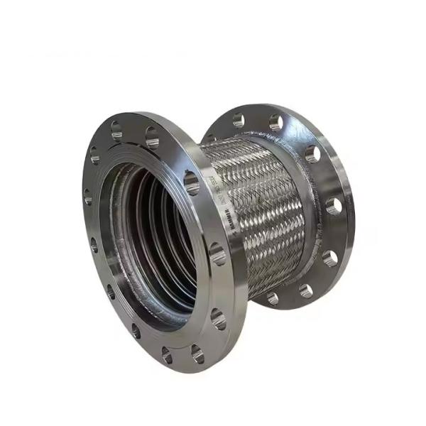 DN500 SS304 Carbon Steel Flange Connection Flexible Metal Braided Hose Corrugated Flexible Metal Hose