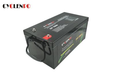 24v 200ah Lifepo4 Lithium Marine Batteries Prismatic Cell Type Large Capacity Anti Overcharge