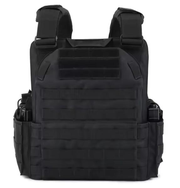 Black Tactical Vest Chaleco Tactico HOT Gilet Tactique Plate Carrier