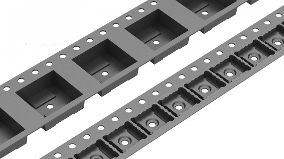 Черное низшее напряжение ленты Ps/ПК и пакета вьюрка для модуля Ic
