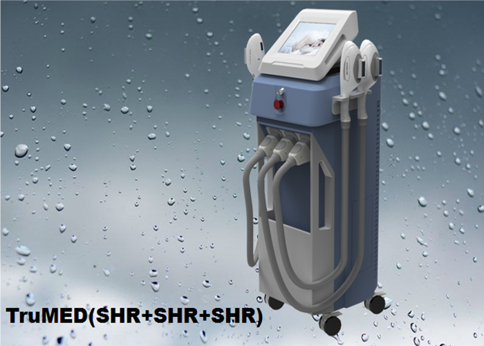 Women SHR Hair Removal Machine , IPL Skin Rejuvenation Machine With LCD Touch Screen
