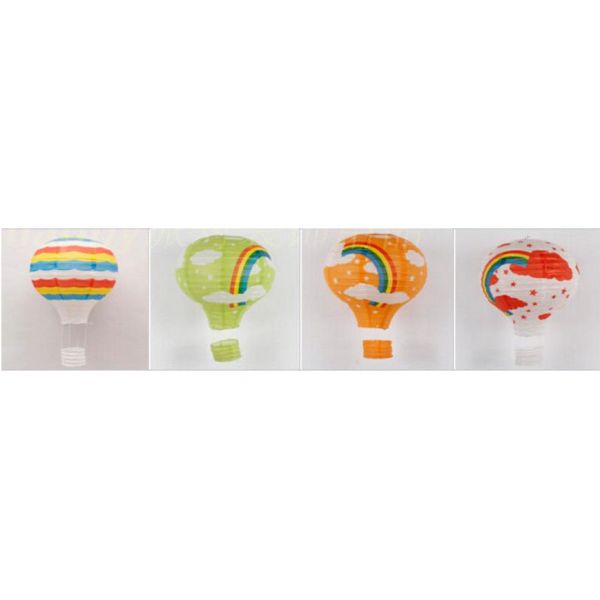 Hot Air Balltoon Paper Lanterns, Shopping Arcade Celebrations, Birthday Parties, Kindergarten Hanging Ornaments