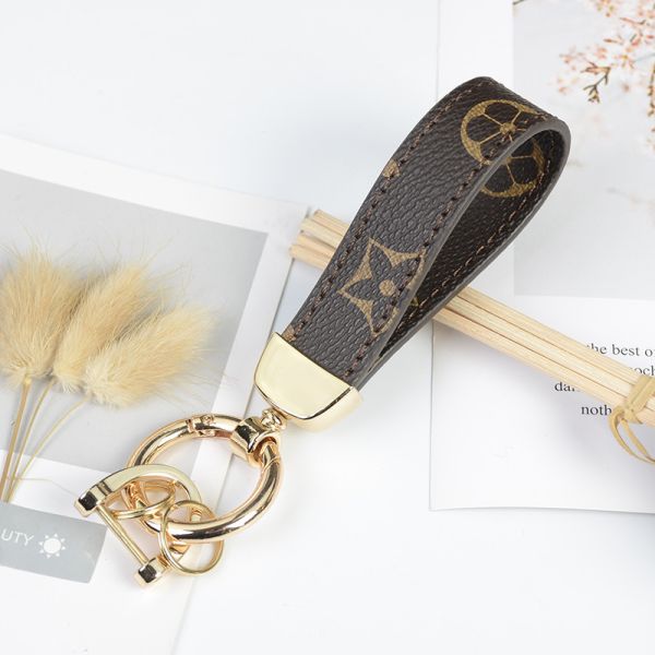 OEM Leather Teddy Bear Keychain , 65mm Cute Keychains For Women