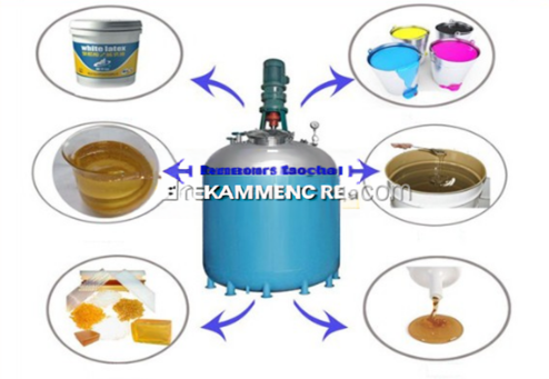 Customizable Heating Method 304 Stainless Steel Chemical Reactor with 316 Jacketed Vessel