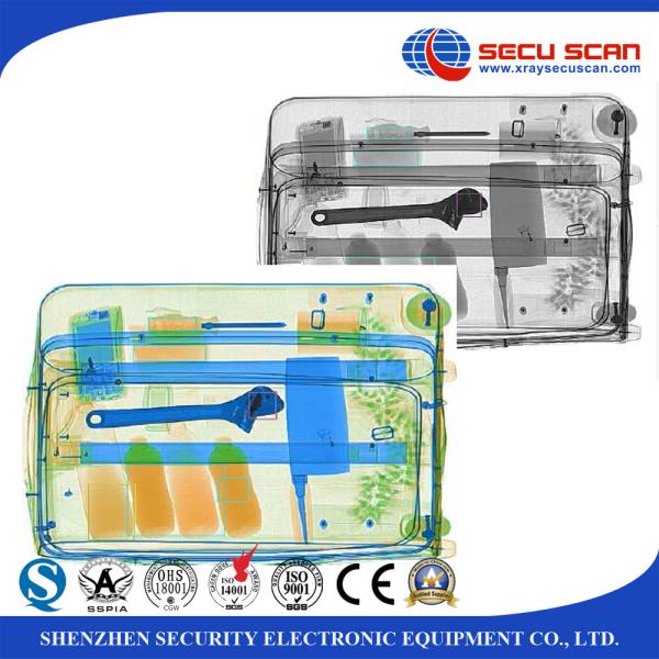 Dual View X Ray Scanning Machine / Inspection System detect explosive in customs , warehouse
