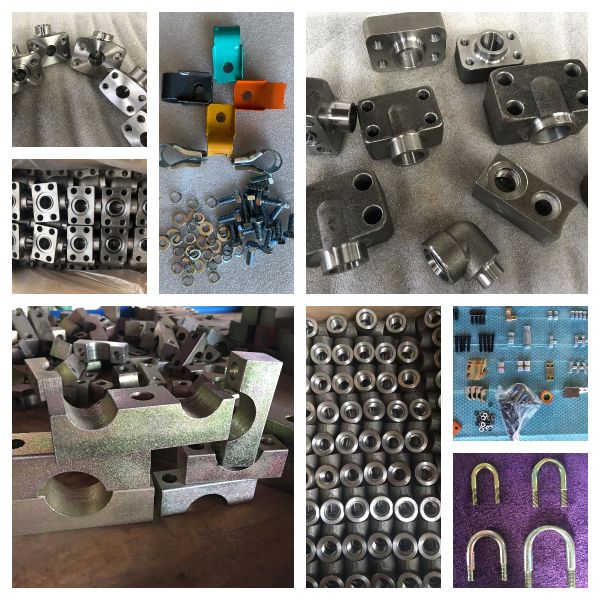 Quick Connect Excavator Arm Iron Pipe Assembly Globe Valve Accessories