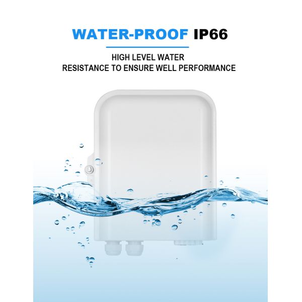 ABS 1*8 Splitter FTTH Wall Mount Terminal Box 16 LC