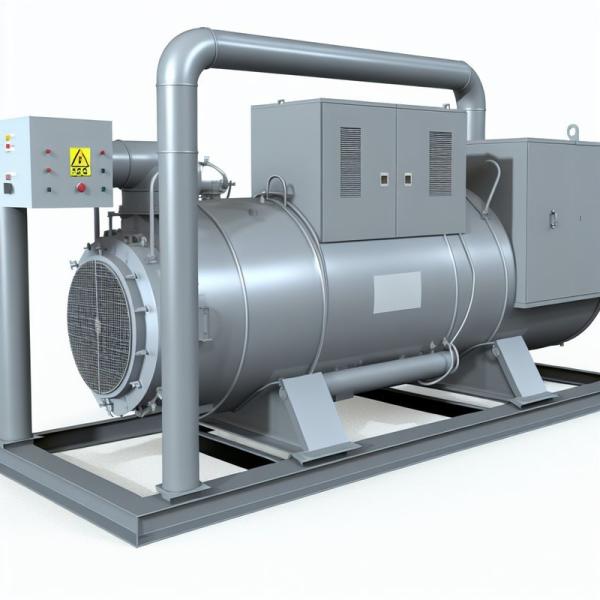 88KW Compressor Power Water Cooled Screw Chiller CMS 89.4 M3/h Optimum Cooling for Substantial Thermal Loads