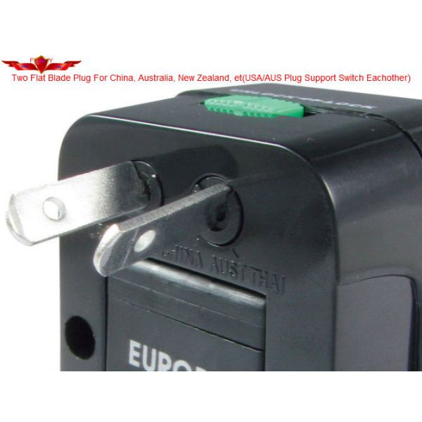 Hot Sell Portable Mini EURO USA UK AUS Travel Adapter Plug Worldwide Use