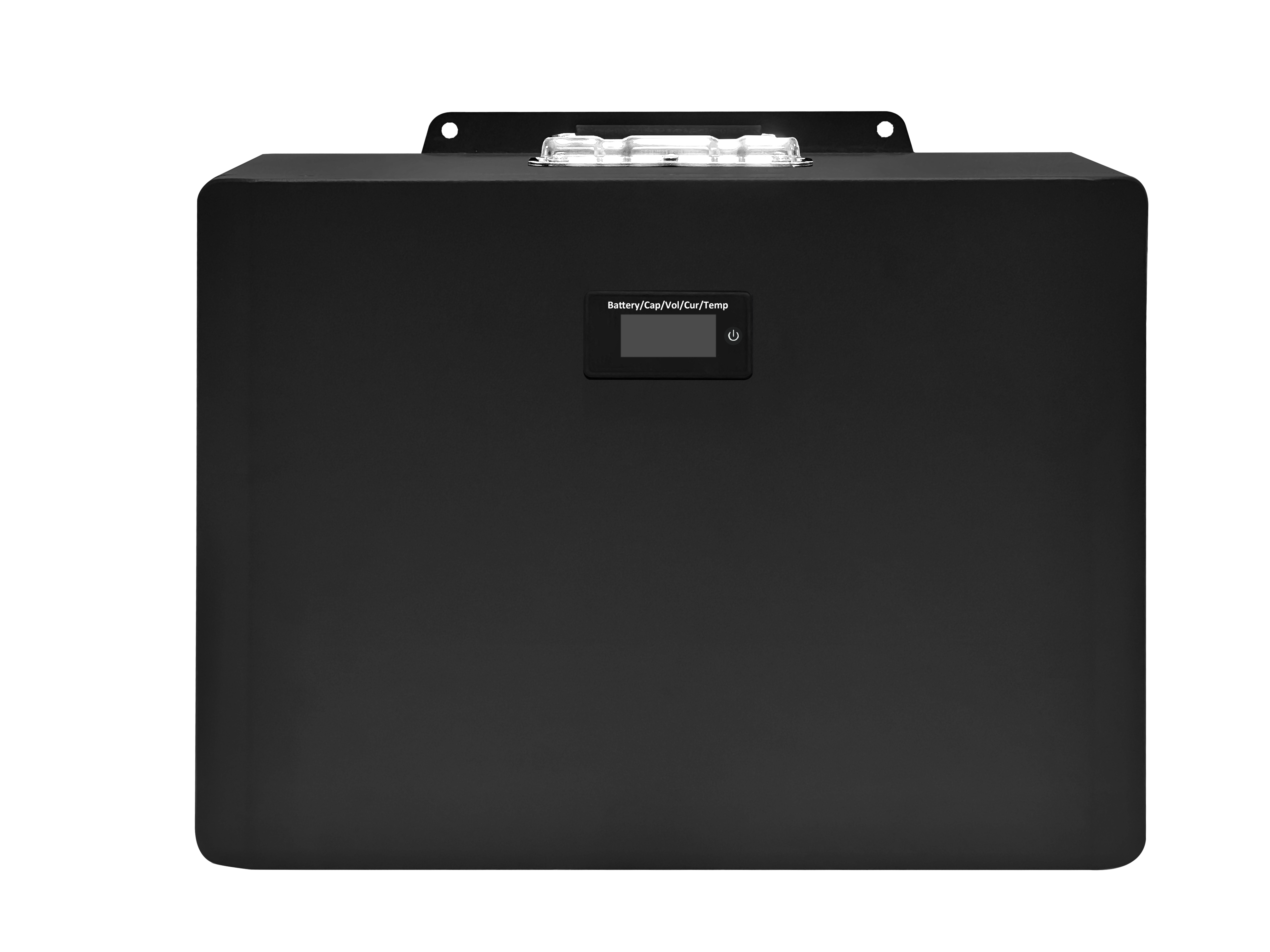 12.8V 100Ah Wall Mount LiFePO4 Battery With LCD Screen For Solar Power Storage