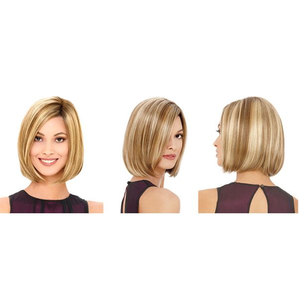 Soothing Natural Volume Synthetic Heat Resistant Wigs , Short Bobo Blonde Wig With Tangle Free