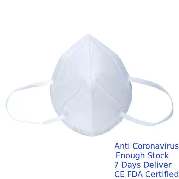 Easy Breathe Non Woven Fabric Face Mask For Food Service / Machining