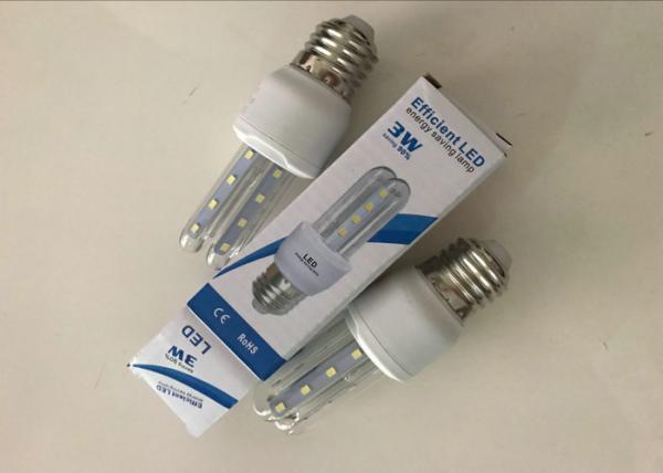 U Shape Led Corn Light E27 5w Clear Glass 400lm With 2 Years Warranty