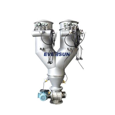 PLC Controlled Twin Continuous Vacuum Conveyor Systems For Graphite Carbon Powder