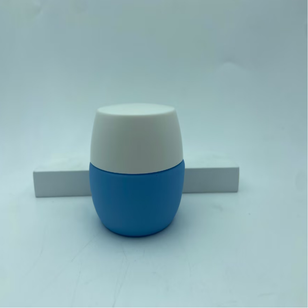 Cosmetic Packaging 30G Gel Cream Jar with White Plastic Cap Packaging Bottle Cream Bottle
