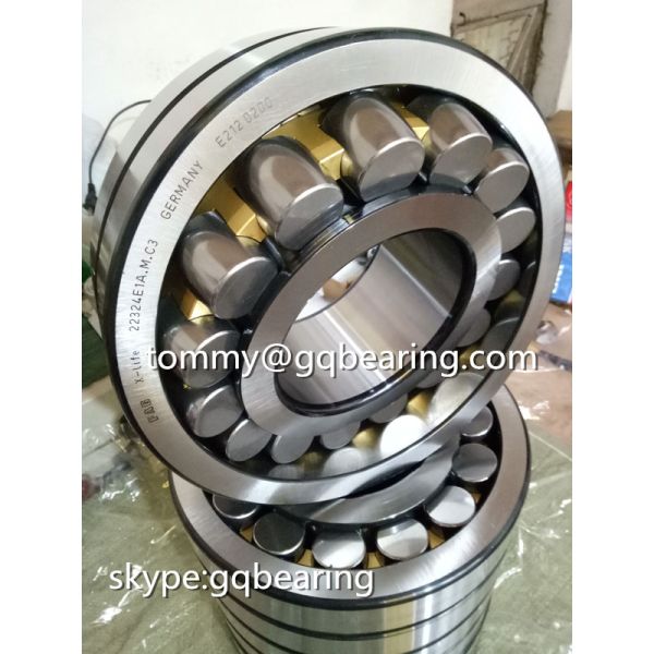 C3 Clearance Brass Cage Bearing / Bearing Spherical Roller FAG 22324-E1A-M-C3