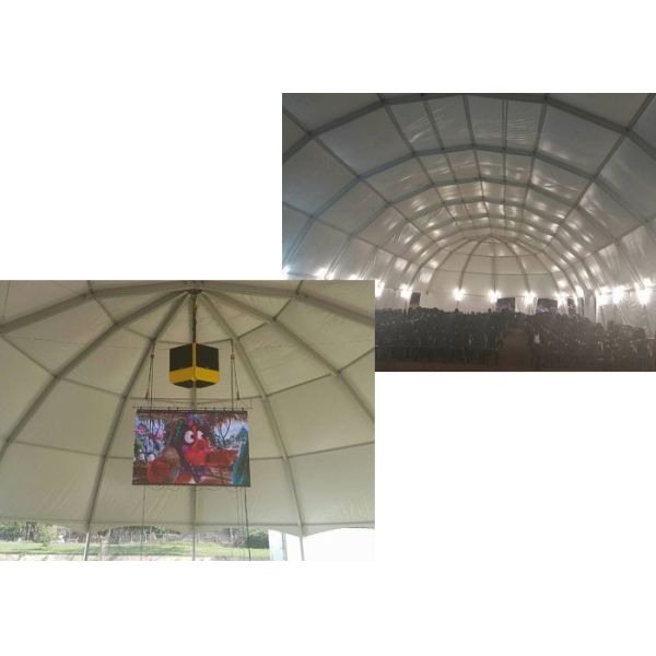 Waterproof Curve 850g/Sqm 20x50m Outdoor Event Tent