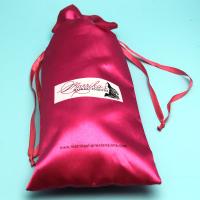 Sac de stockage d'extension de cheveux de satin, poche de petite taille d'emballage de bijoux