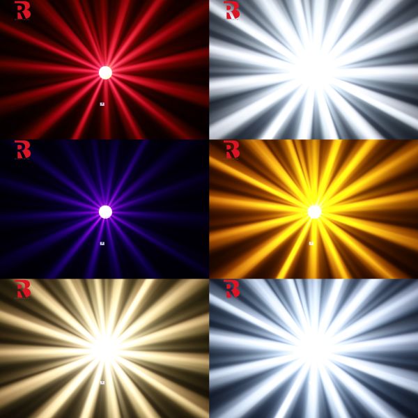 IP65 Outdoor DMX512 LED 480W Moving Head Stage Wash Beam Light For Party