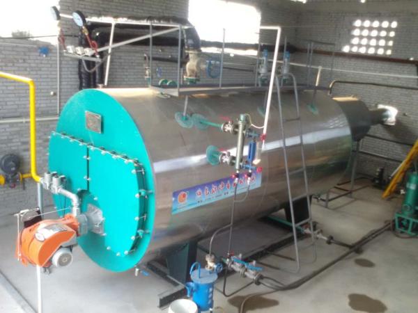 WNS 2tph Heavy Oil Steam Boiler Horizontal For Greenhouse Heating System