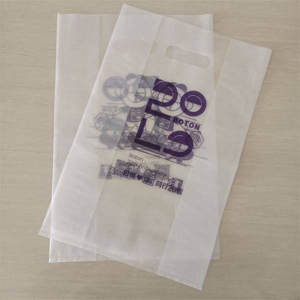 Прозрачная ручная сумка Hdpe Пластиковая сумка полипакет ODM/OEM Печатные сумки для покупок