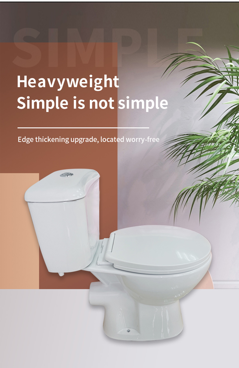 Двойной туалет части кудели керамики 180мм комода ловушки притока 3Л/6Л п п