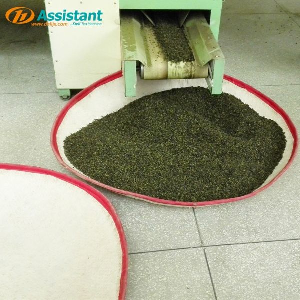 Vegetable Raw Material Bamboo Plaque Round Dustpan for DL-6CRH-120B Tea Processing Machine