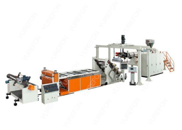 110 KW PP PS Pet Plastic Sheet Extrusion Line SJ120 With Bimetallic Screw Barrel