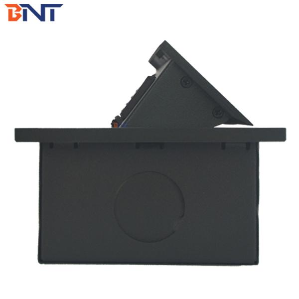 no cable lengths square corner for office table multimedia table socket