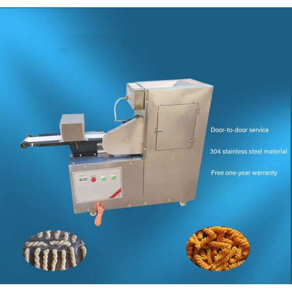 PLC New Popular Pretzel Maker Machine Crispy Snack Food Processing Twist Forming