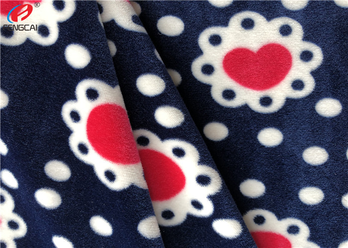 Ткань Вельбоа печати ткани домашнего бархата лайкра ткани вязать для пользы младенца