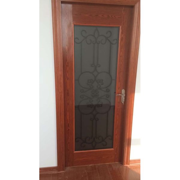 Овальные форменные железные стеклянные двери входа, антисептиковые чугунные двери с стеклом