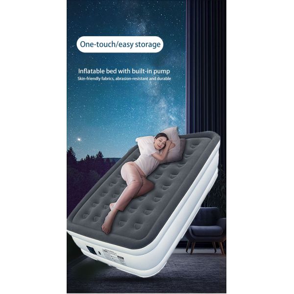 Фабрика оптовая цена CE утвержденный воздушный насос горячая продажа электрические надувные лагерные воздушные матрасы