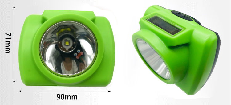 3.7V 1.78W Горнодобывающая твердая шляпа светильники LED 15000 Lux водонепроницаемая с 3 режимами