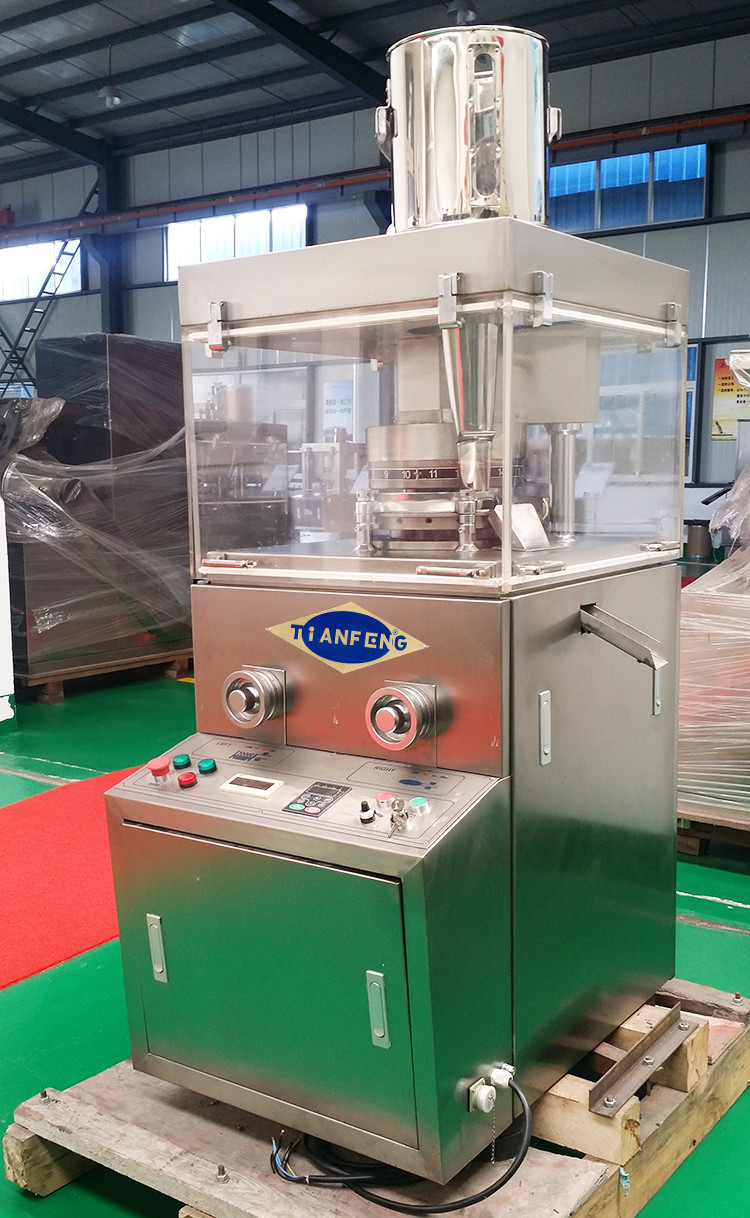 Машина обжатия планшета ZPW15D ZPW17D ZPW19D 60KN одиночная роторная