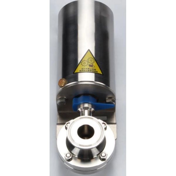 DIN IDF DN10-DN300 Stainless Steel Sanitary Valves 12 Inch Butterfly Valve