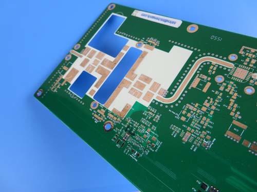 Rogers High Frequency PCB On 30 mil RO4350B With HASL ROHS Compliant for RFID