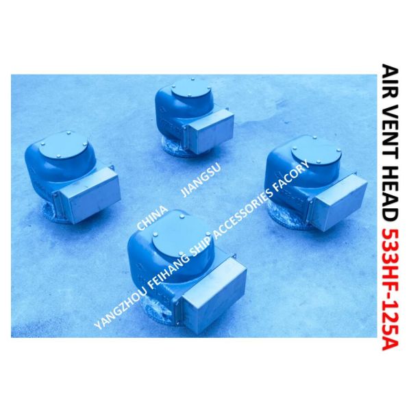 AIR PIPE HEAD FOR BILGE WATER TANK MODEL:533HFB-125A CB/T3594-94