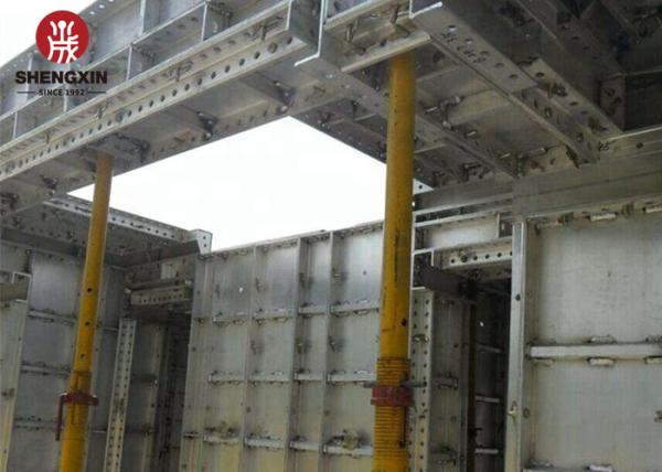 CO2 Arc Welded SGS Aluminum Formwork Construction For Building House